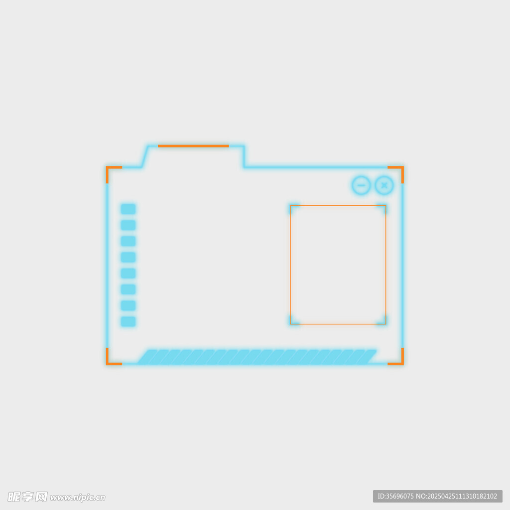 简约线条勾勒的几何图形