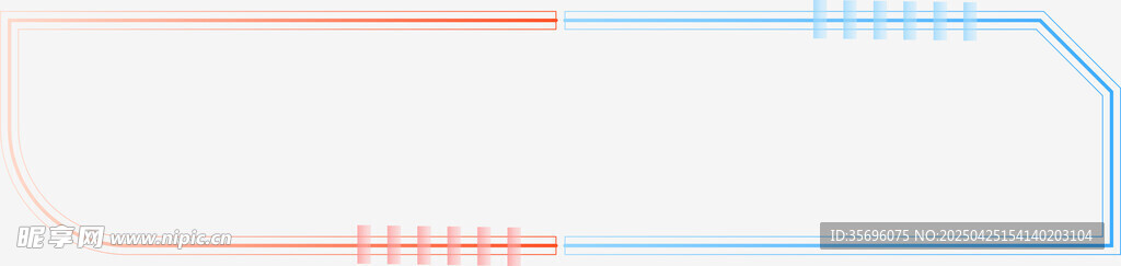 彩色渐变线条图案