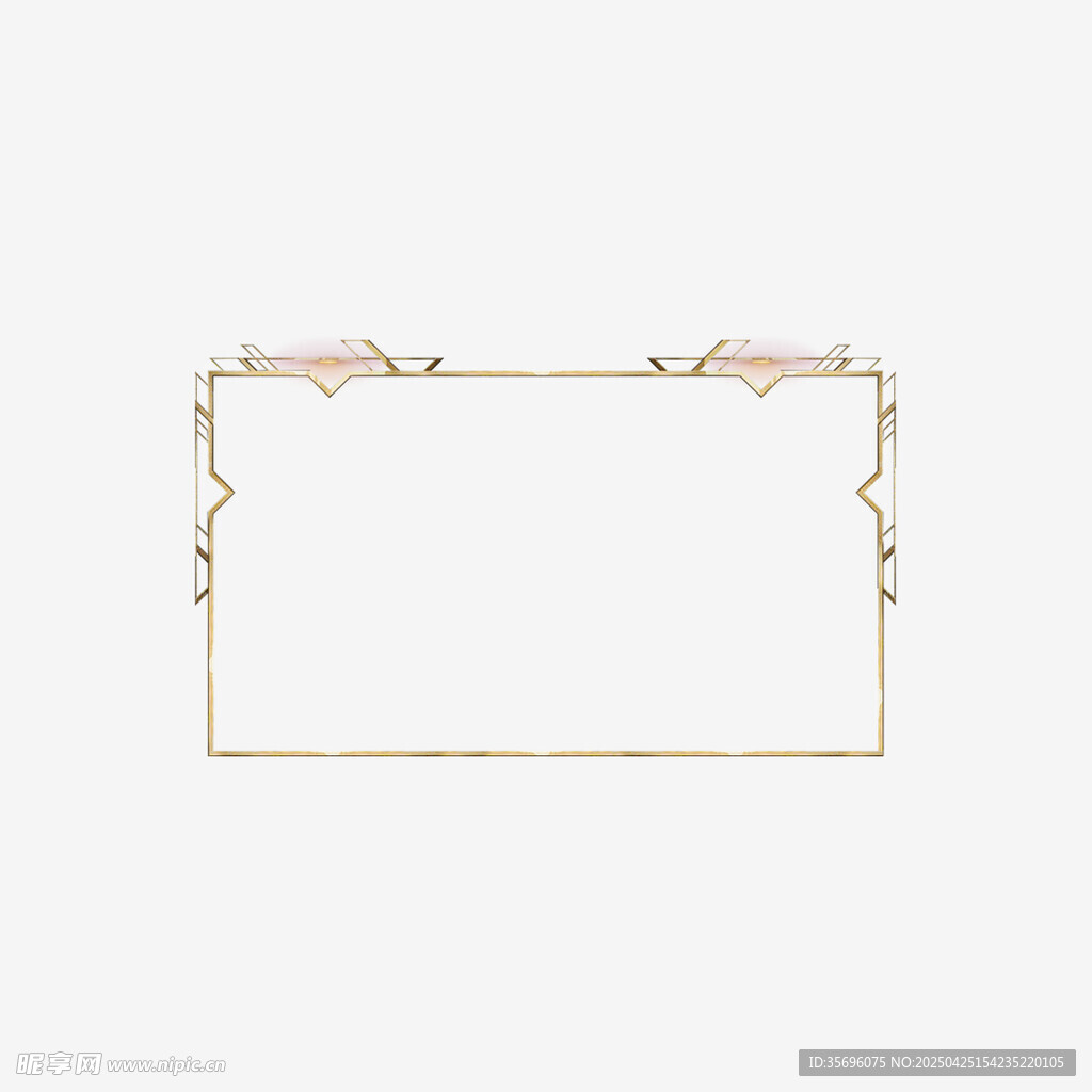 精致复古风装饰边框