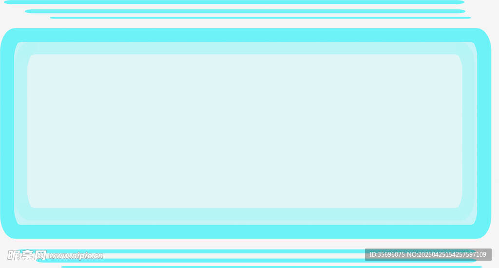 浅蓝色条纹边框背景图