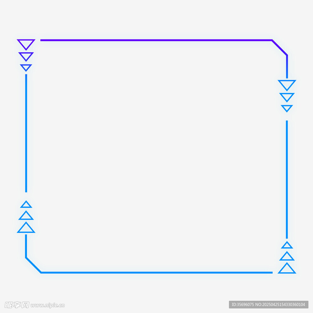 简约线条装饰边框图案