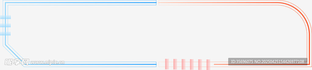 彩色线条抽象图案设计