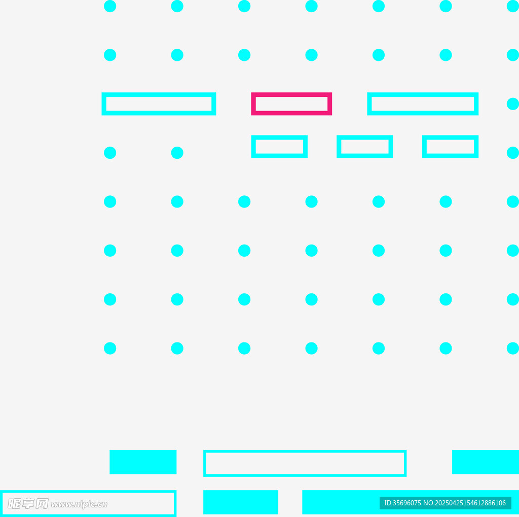 蓝粉几何图案背景设计