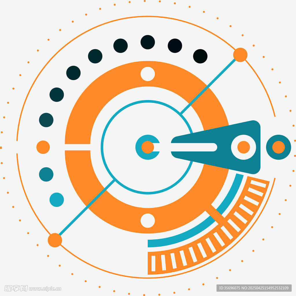科技感机械操控图标