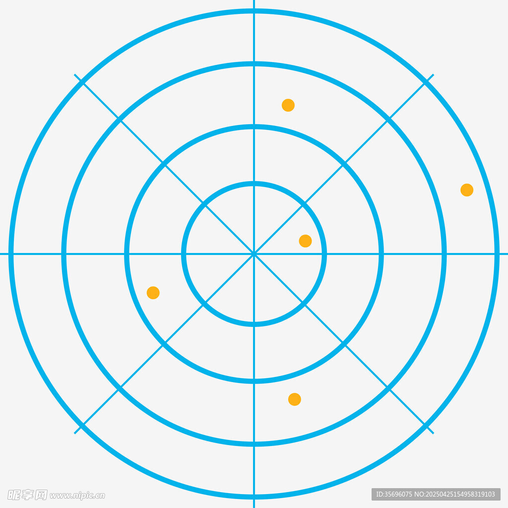雷达扫描图示例