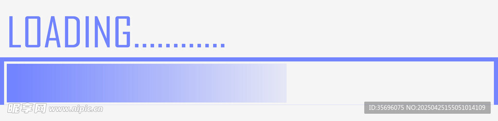 加载进度条画面