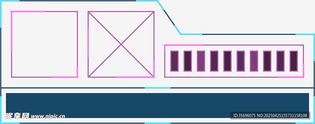 简约几何图案设计元素