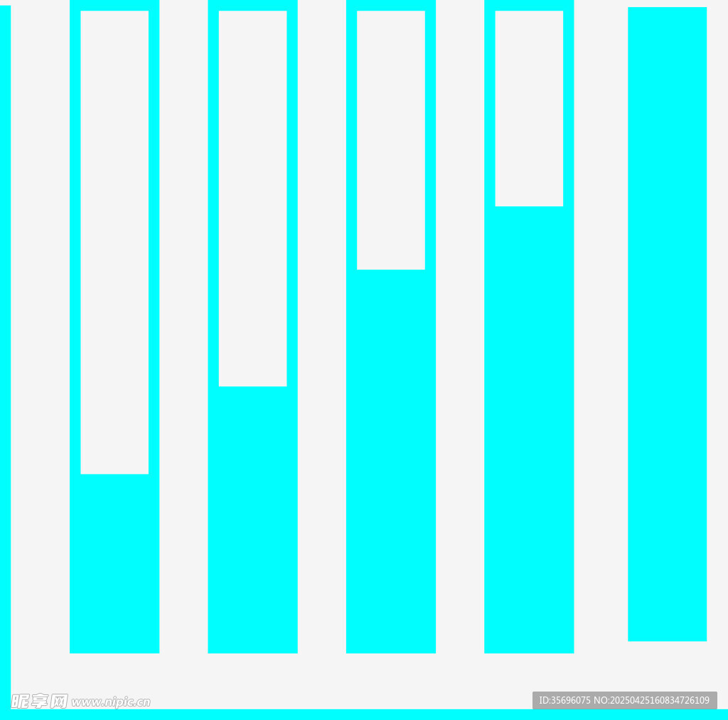 蓝白条形图案背景设计