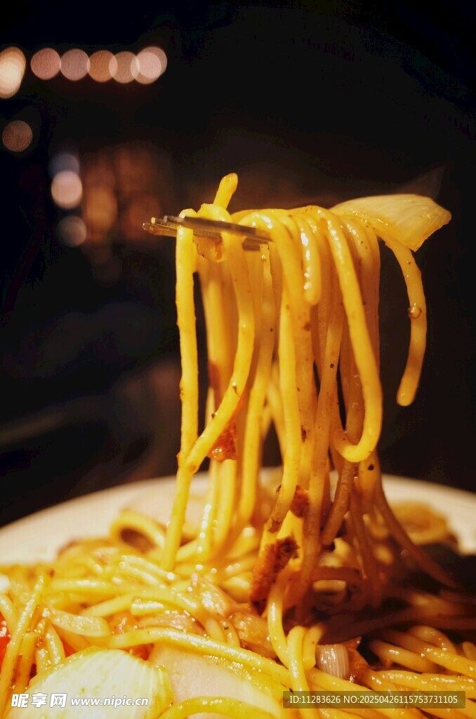 美味意大利面诱人呈现
