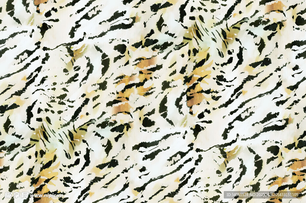 抽象几何动物图案纹理