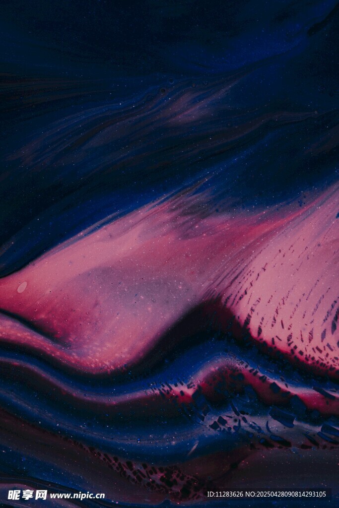 梦幻流体色彩艺术纹理