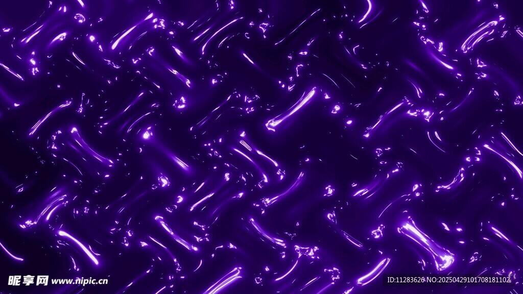 紫色梦幻闪烁粒子背景