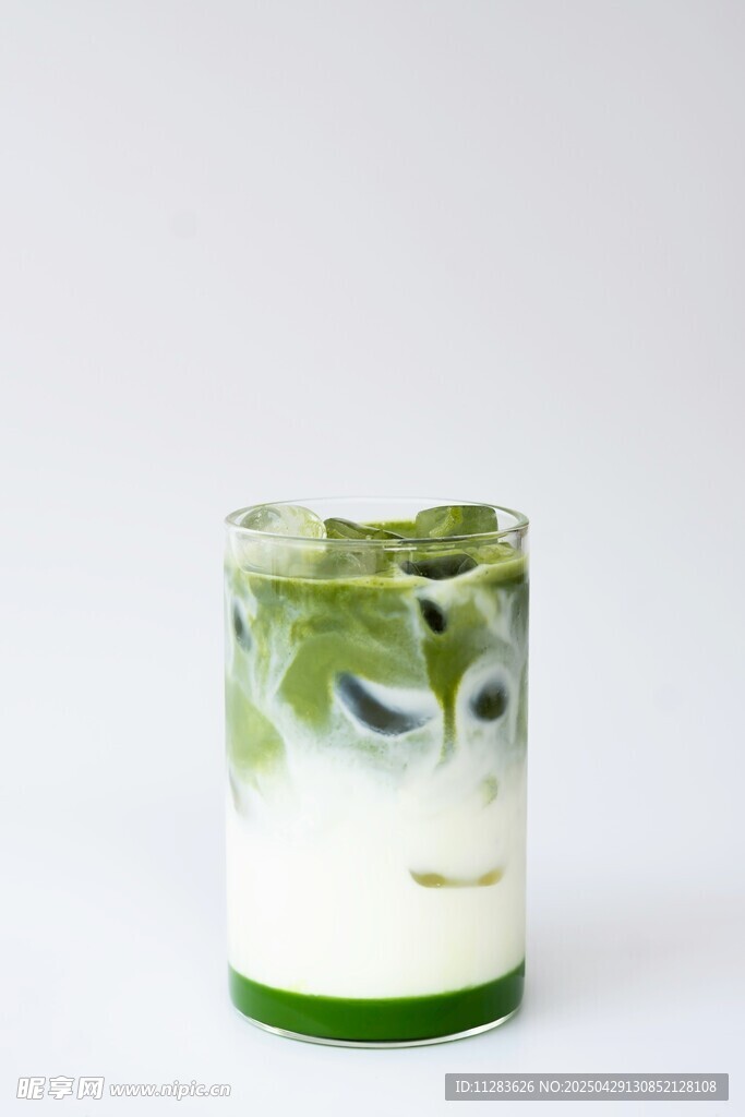 绿植图案玻璃蜡烛杯