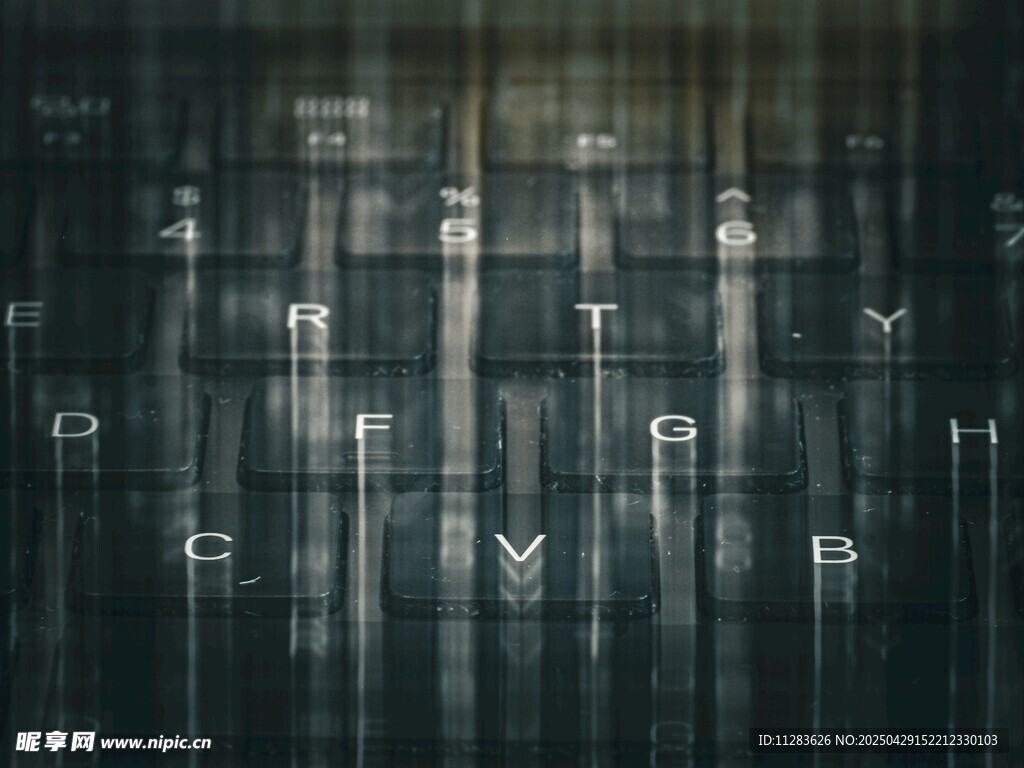 数字字母构成的抽象背景