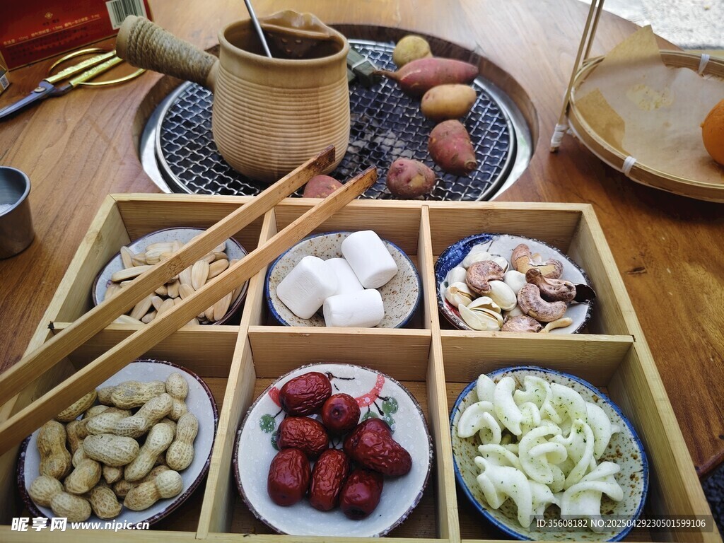围炉煮茶