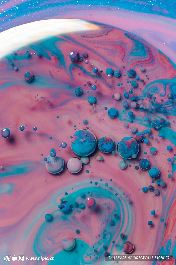 梦幻流体艺术图案