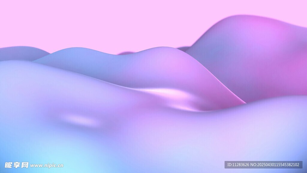梦幻渐变流体背景图案