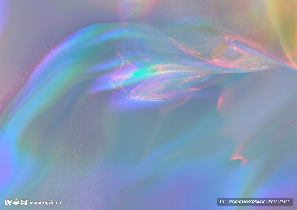 梦幻炫彩流体纹理背景