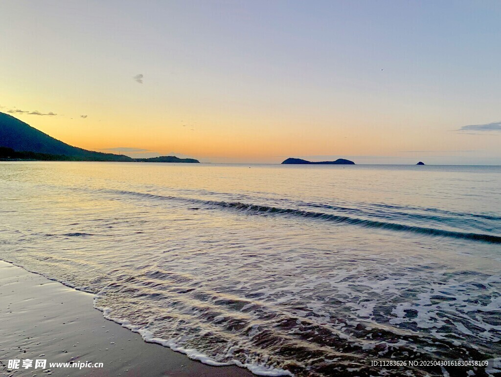 海边日落美景