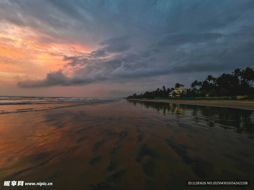 海边日落美景