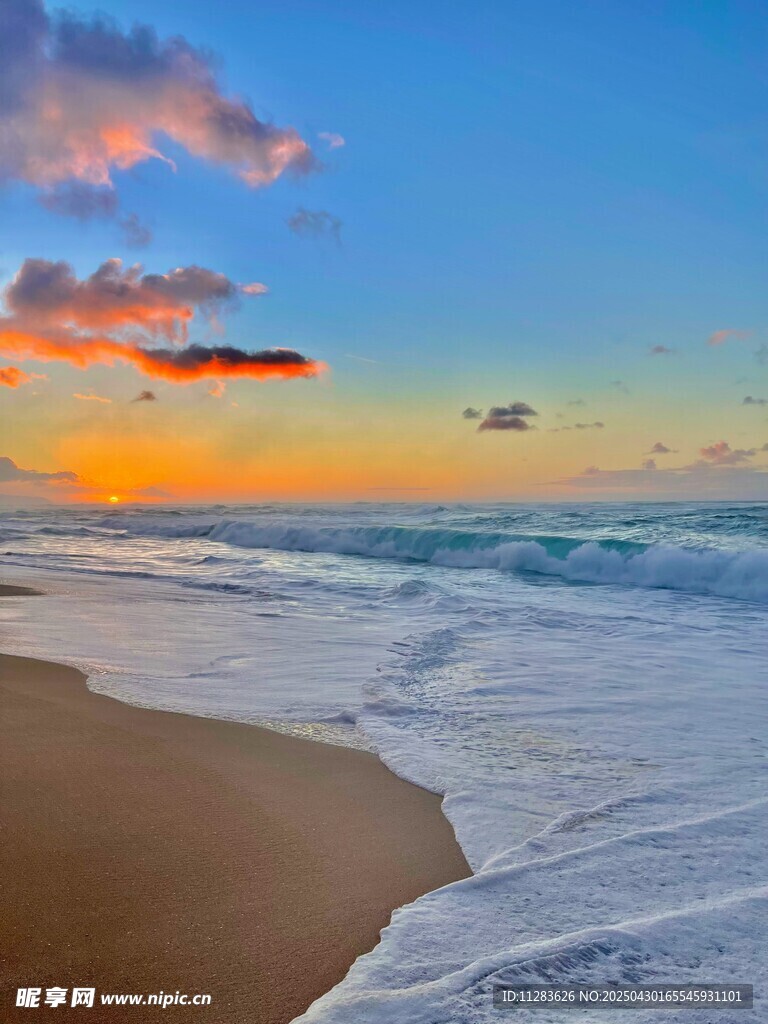 海边日落美景
