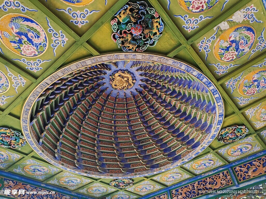 精美穹顶艺术装饰图案