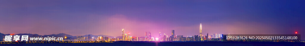 城市绚丽夜景