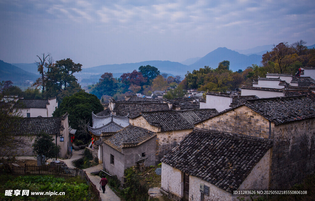 古朴村落风景