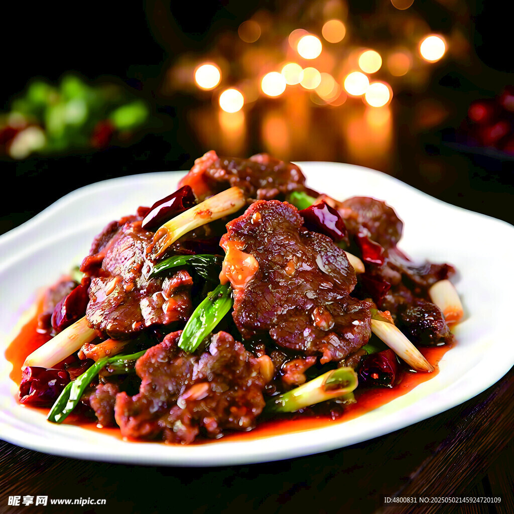 美味爆炒牛肉片