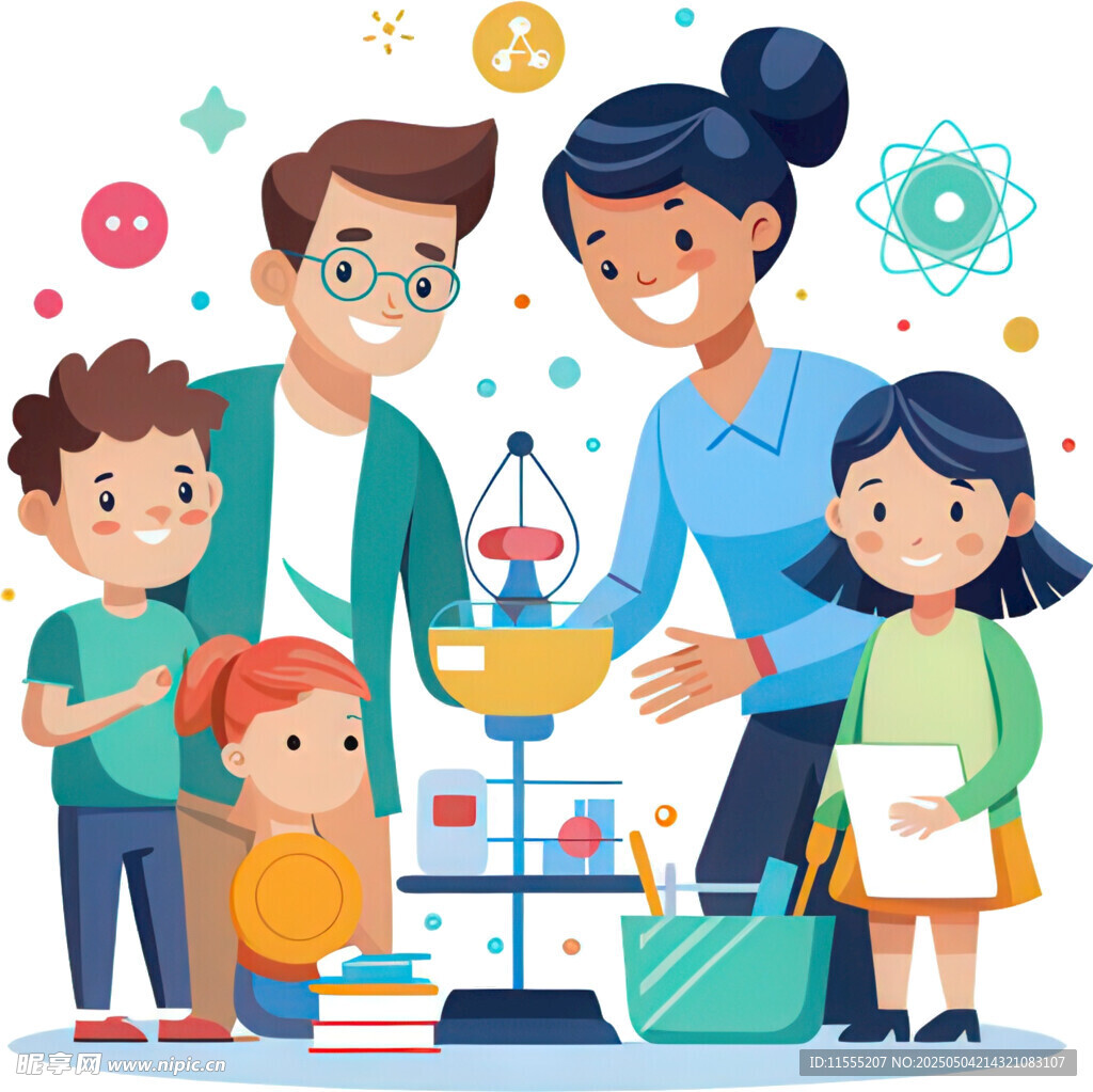 家庭科学实验欢乐时刻