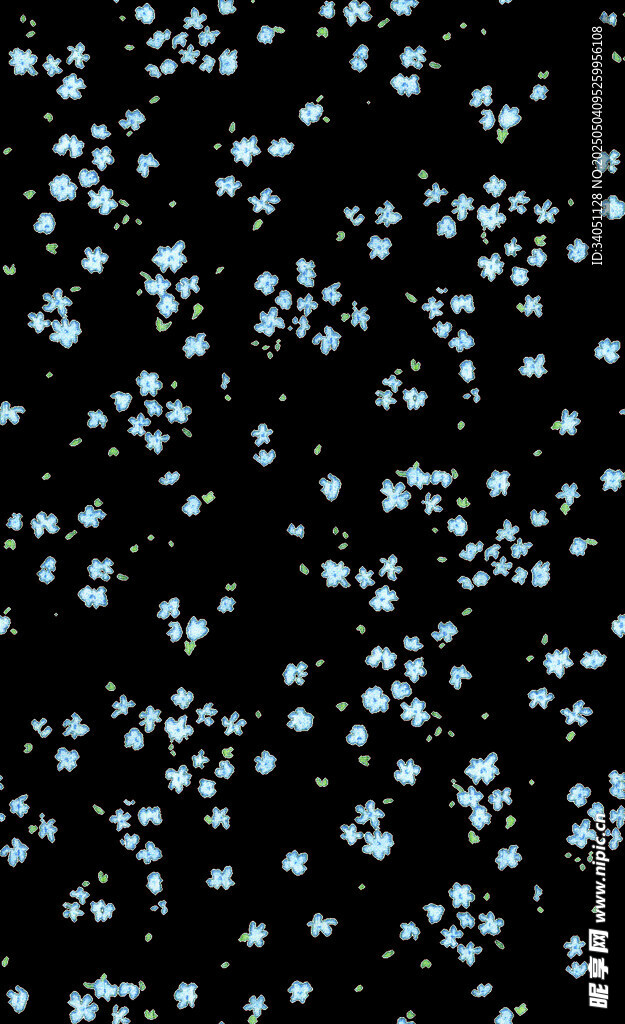 黑色背景上的白色点状图案