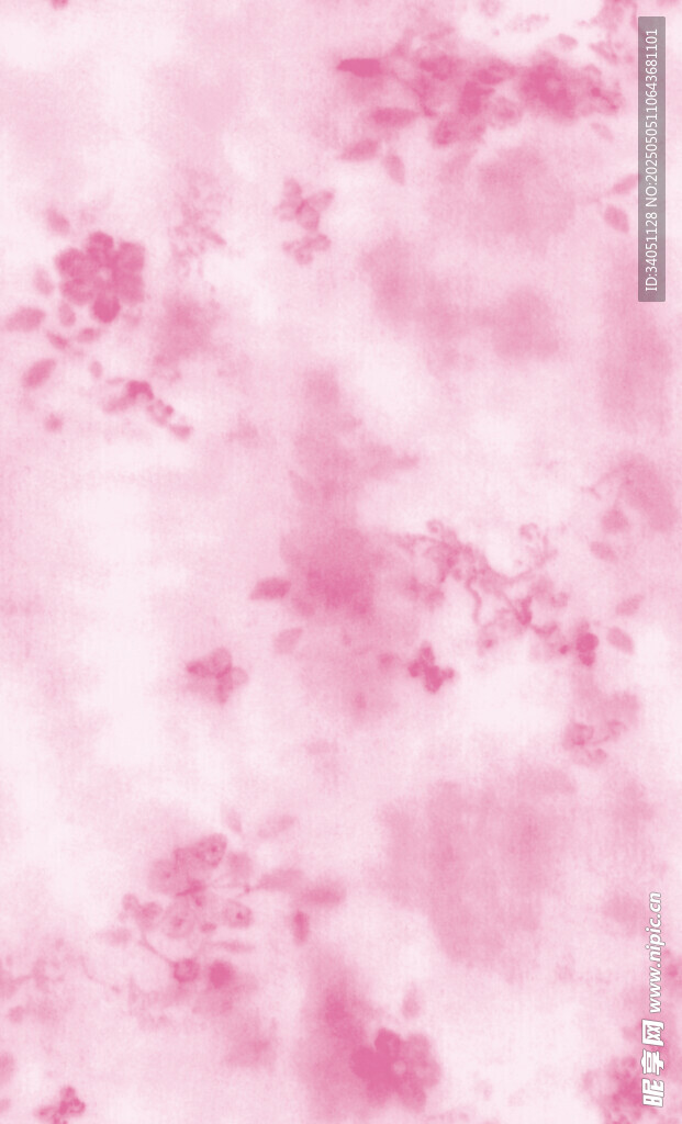 扎染梦幻粉色水彩纹理背景