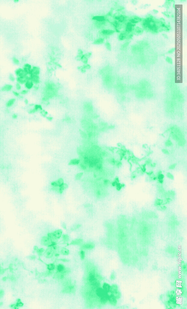 扎染淡绿色水彩纹理背景图