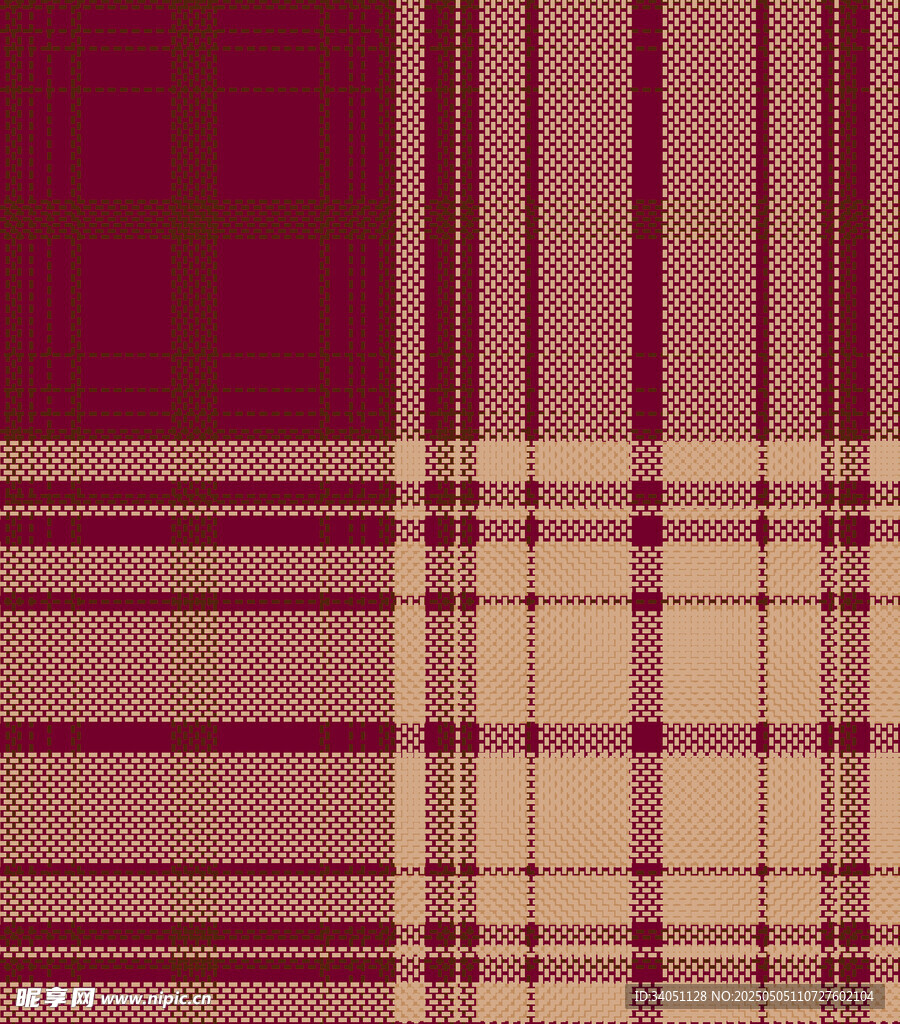 矢量复古格子图案纹理背景