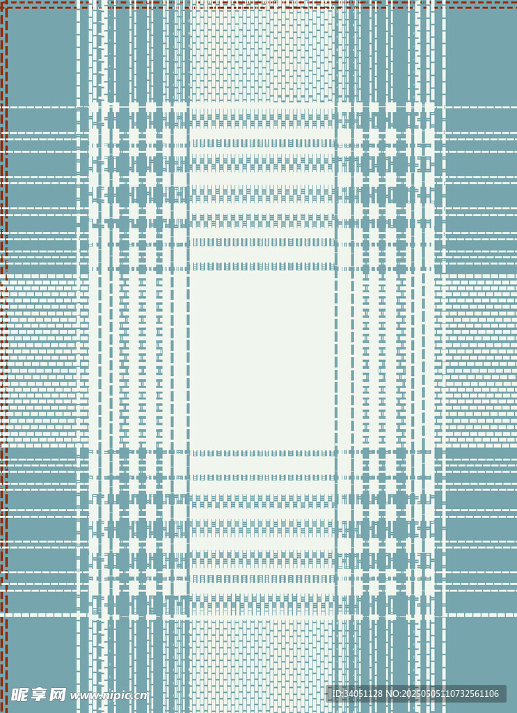 矢量蓝白格纹简约图案背景