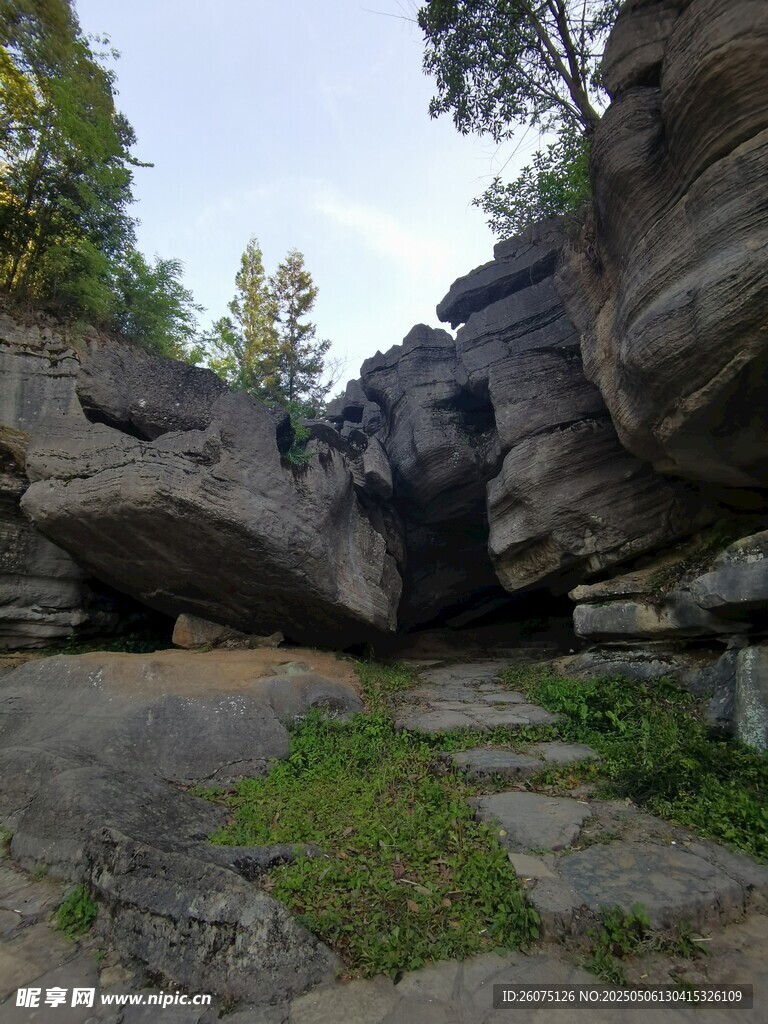 岩石景观