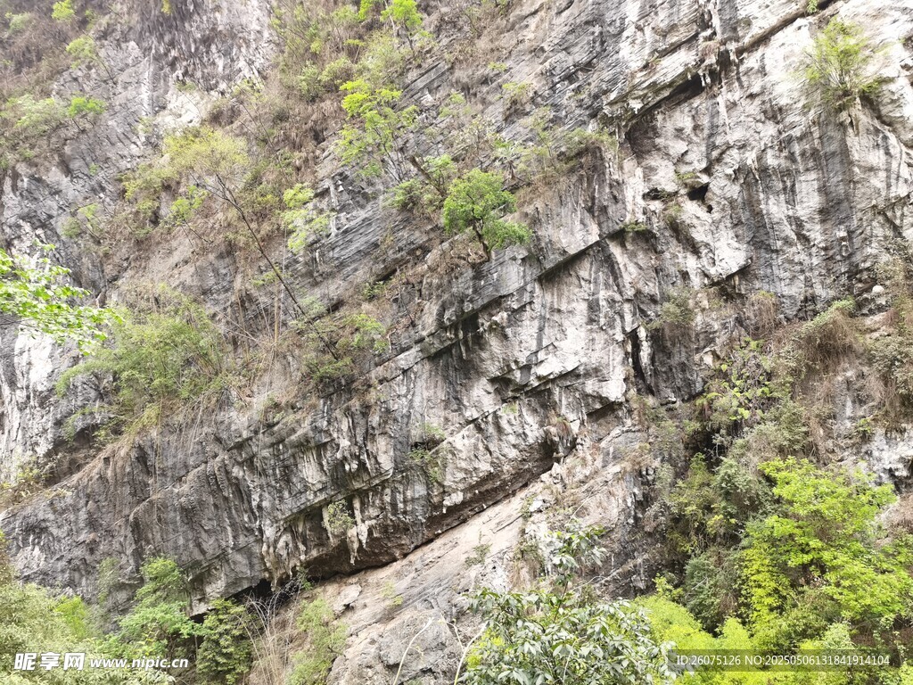 山壁岩石