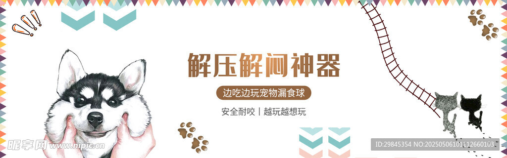 萌趣猫狗互动瞬间