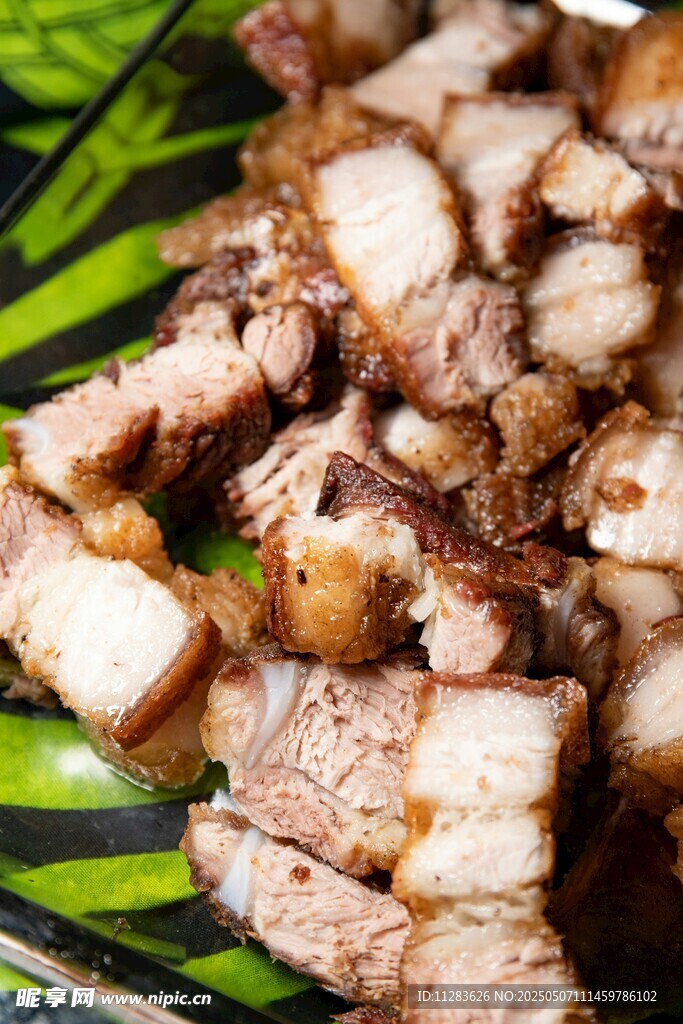 美味切块烤肉