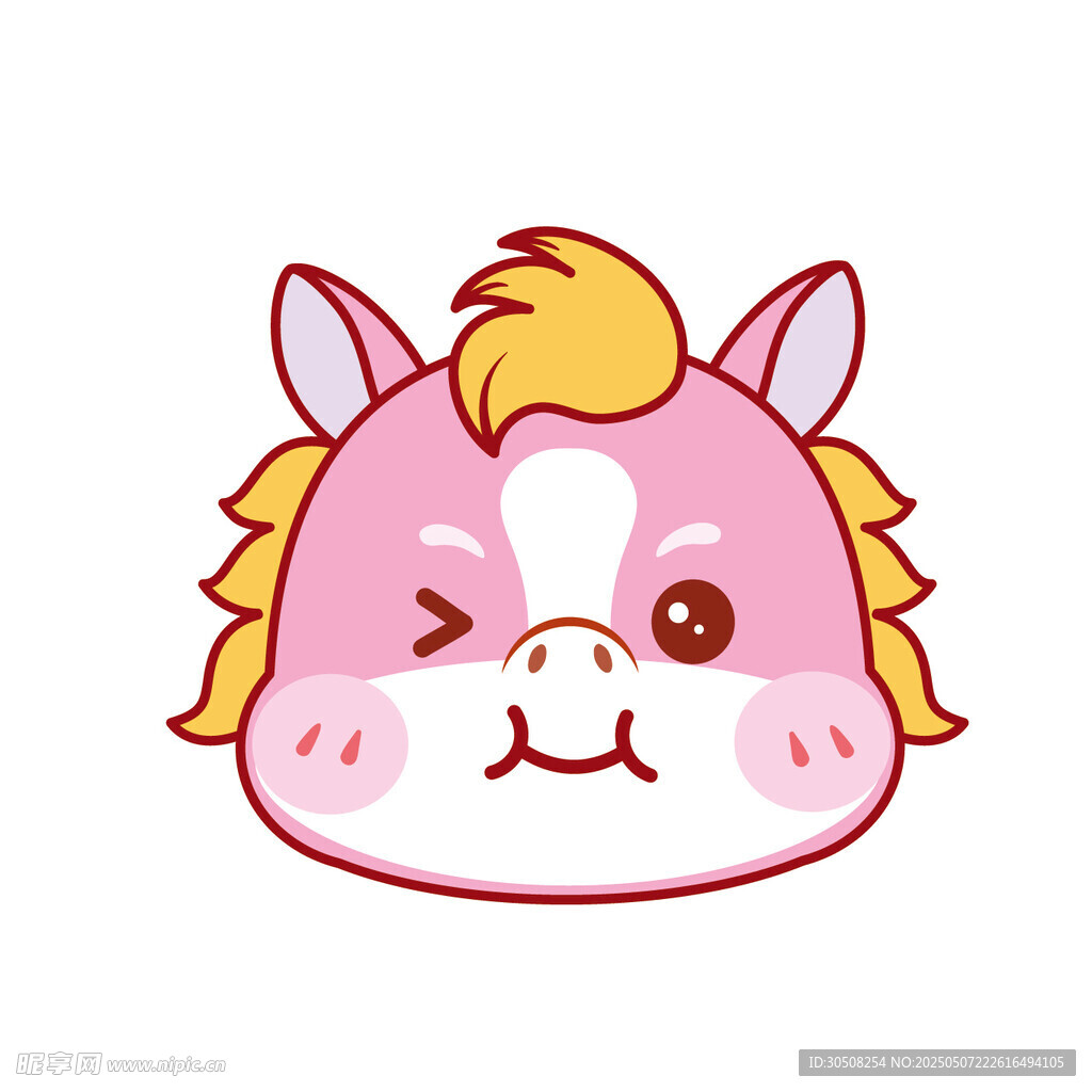 笑灵萌韵宝马儿