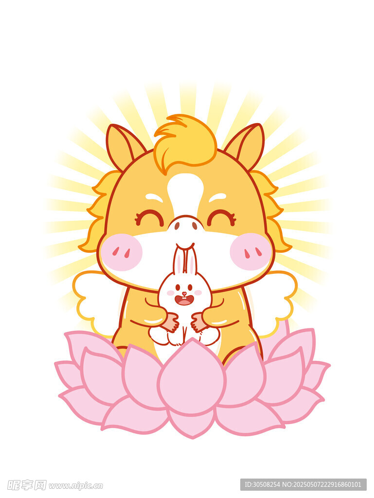 小马角色插画设计