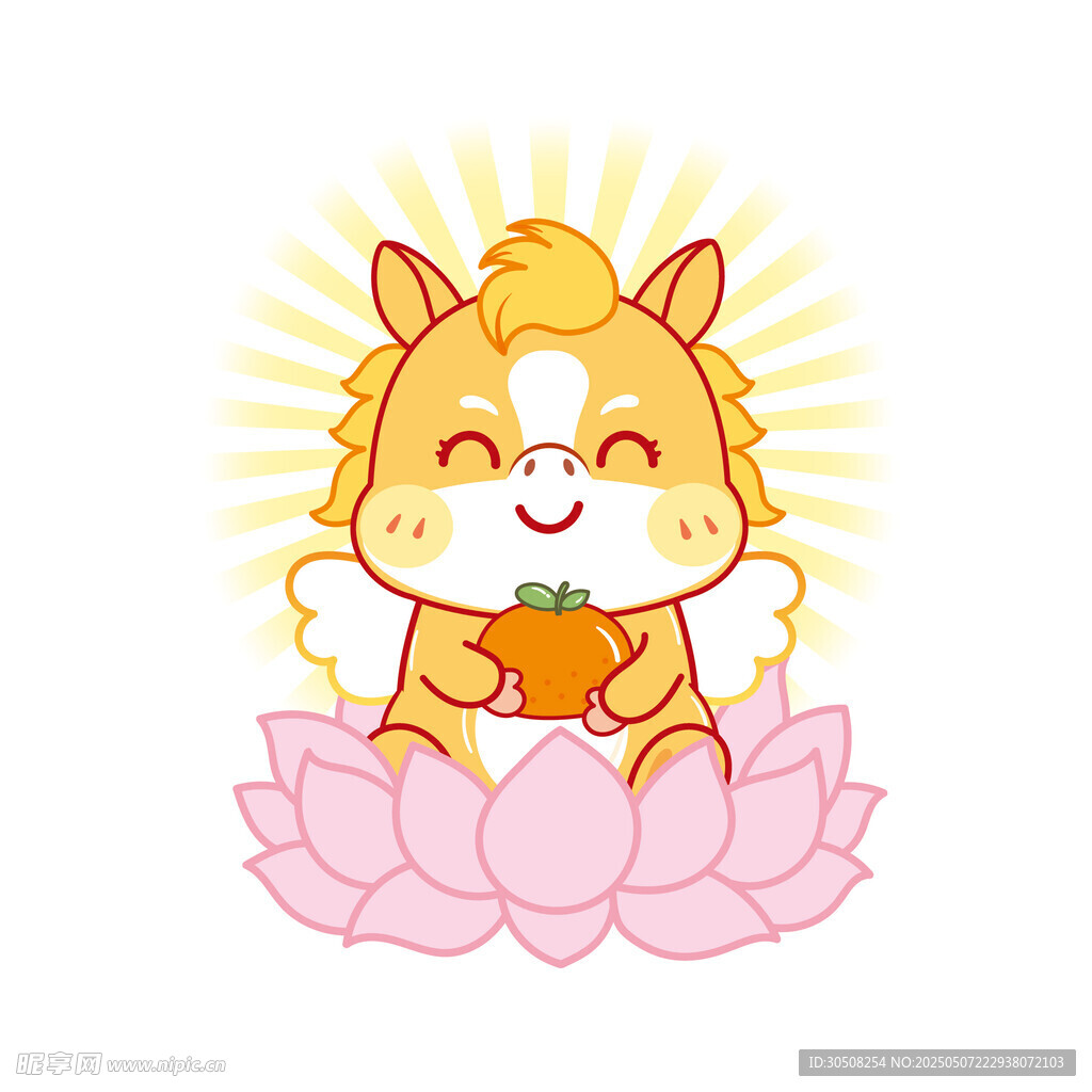 小马宝宝形象插画设计