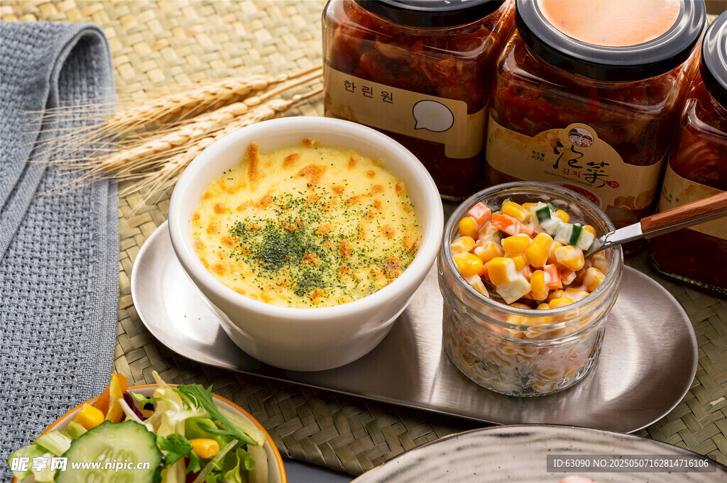 美味餐食组合 芝士焗奶香地瓜