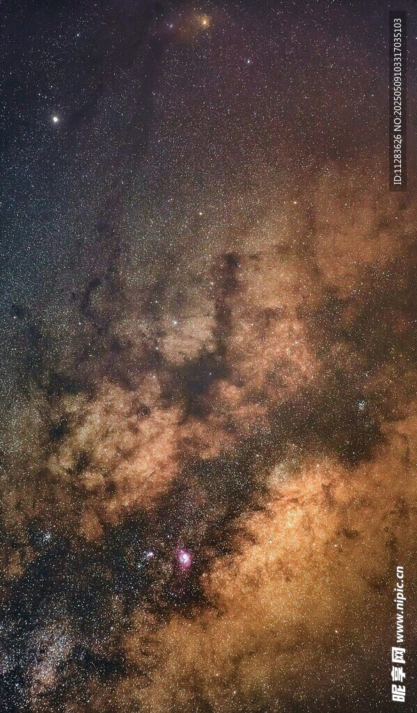 梦幻星空夜景
