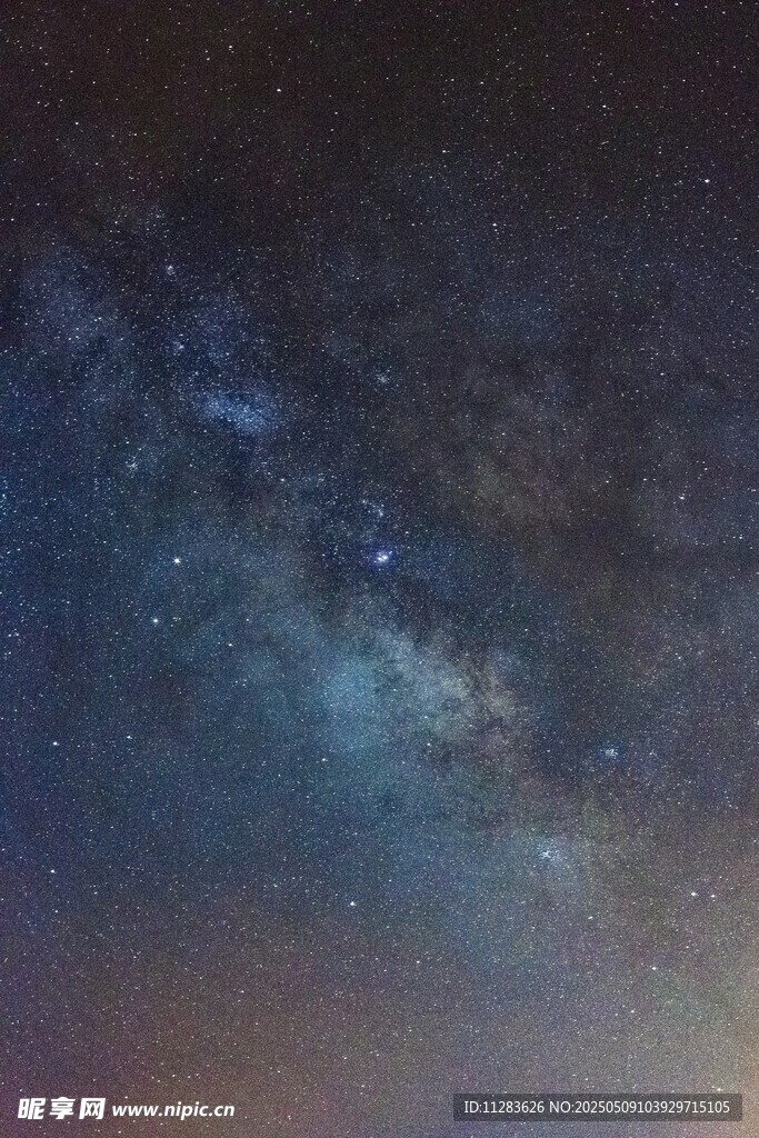 璀璨星空银河壮丽美景