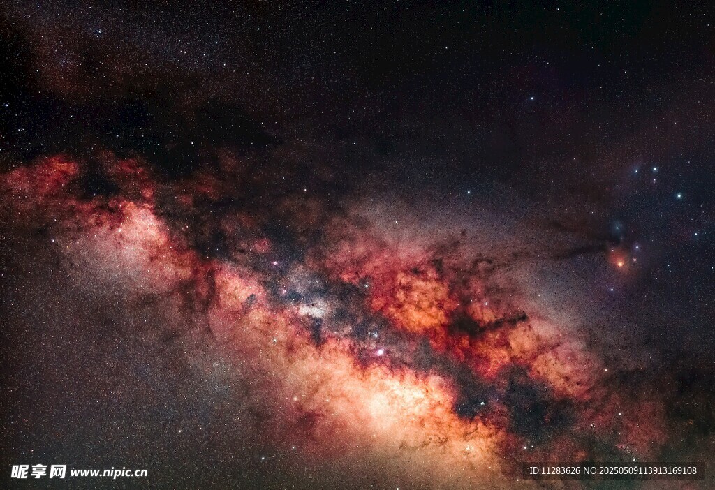 绚丽星云宇宙奇观