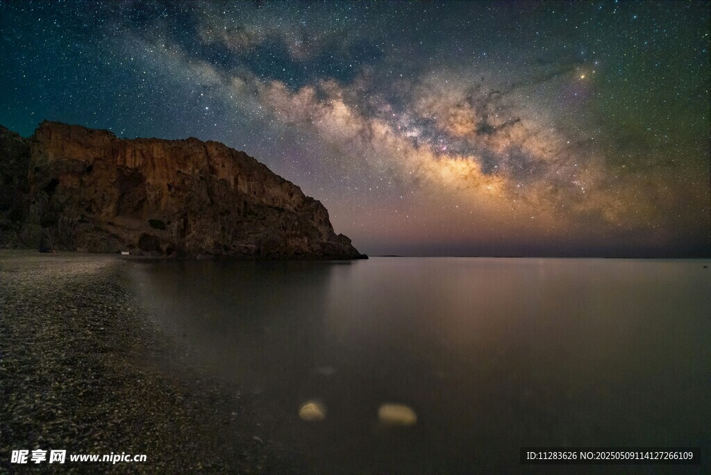海边黄昏美景