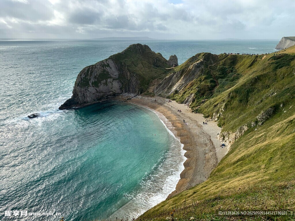 英国杜德尔门美丽海岸风光