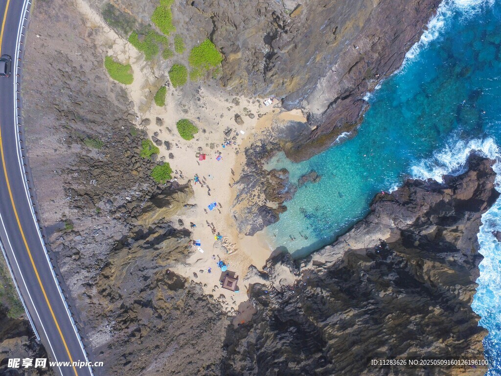 海岸公路美景俯瞰