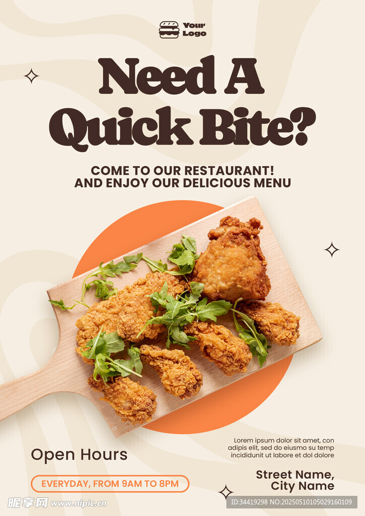 美味炸鸡 快速小吃选择